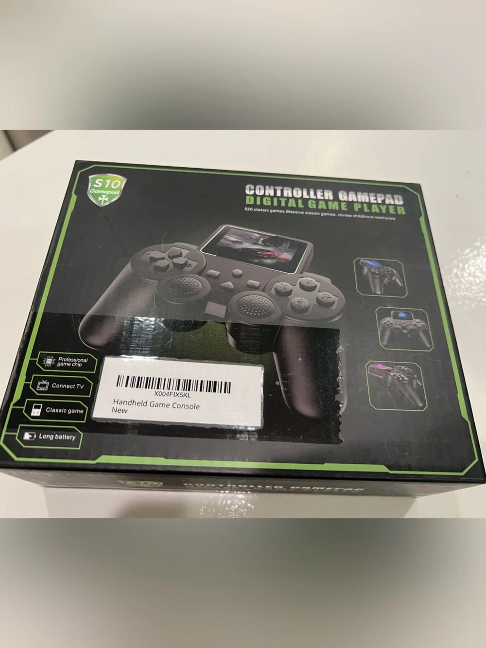 S10 Handheld Game Console Wireless Controller 520 Built-In Retro Games TV Output